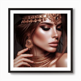 Egyptian Beauty Art Print