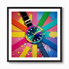 Rainbow Watch Art Print