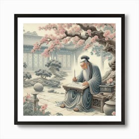 Chinese Art 491 Art Print