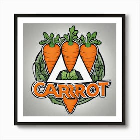 Carrot Logo 12 Art Print