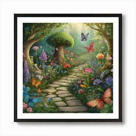 Fairy Garden 5 Art Print