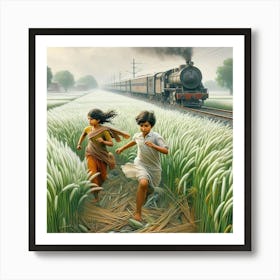 Train Art Print