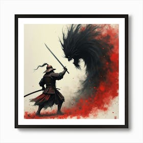 Samurai Art 113 Art Print