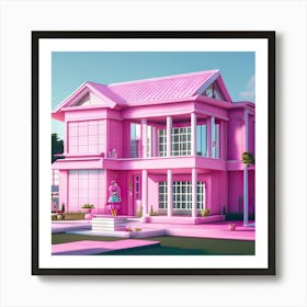 Barbie Dream House (981) Art Print