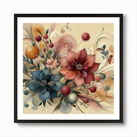 Flowers In A Vase 15 Art Print