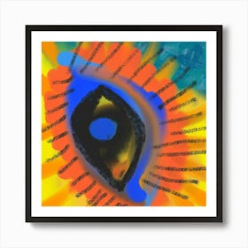 Eye Of The Sun Art Print