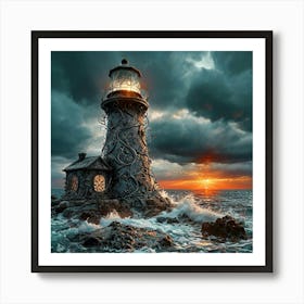 Lighthouse Art Print