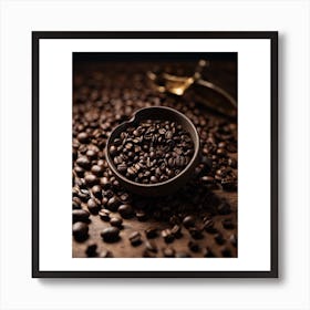 Coffee Beans 3 Art Print