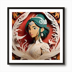 Raya And The last Dragon Ar2 Art Print