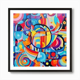 Abstract Painting 3 Art Print