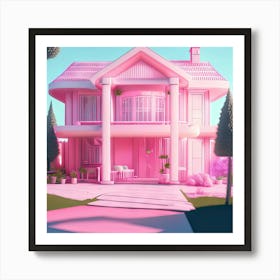 Barbie Dream House (89) Art Print