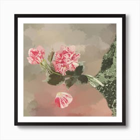 Pink Roses Art Print