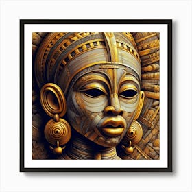 African Woman Art Print