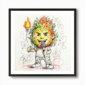 Teddy Bear 10 Art Print