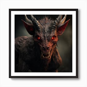 Demon 10 Art Print