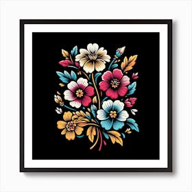 Floral Bouquet 2 Art Print