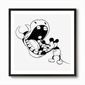 Mickey Mouth Poster