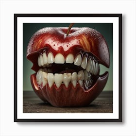 Rotten Apple Art Print