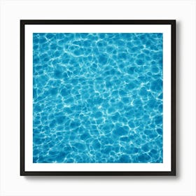 Blue Water Texture Background 286819440 Art Print