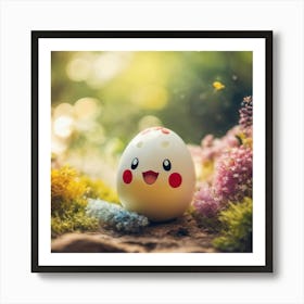 Pokemon Easter Egg Art Print