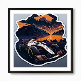 Artwork Graphic Formula1 (71) Art Print