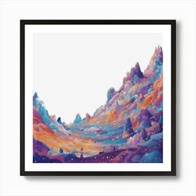 Abstract Landscape Art Print