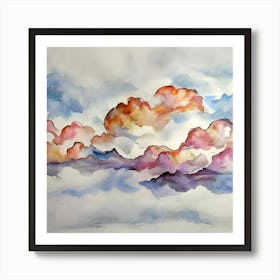 Clouds In The Sky Art Print