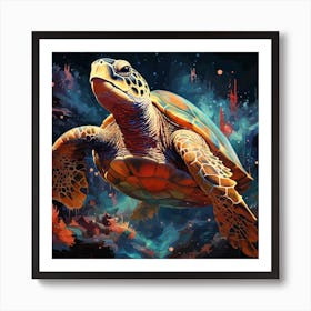 Sea Turtle Art Print