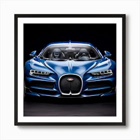 Bugatti Chiron 1 Art Print