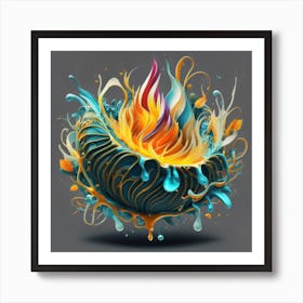 Abstract Painting  Art Print