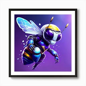 Bee Art Print