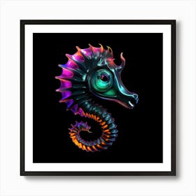 Seahorse Art Print