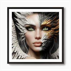 Angel Wings 3 Art Print