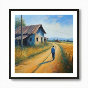 Country Road Art Print