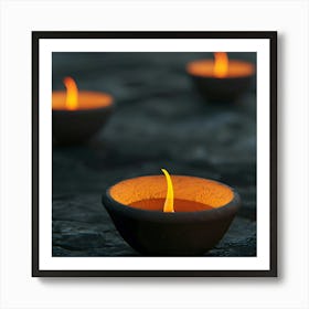 Diwali Lights Art Print