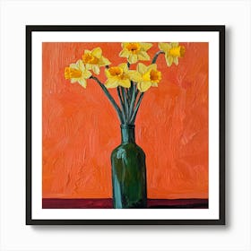 Tulip Vase Art Print