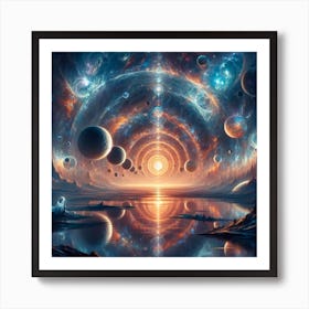 Nebula 10 Art Print