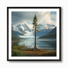 Lone Tree Art Print