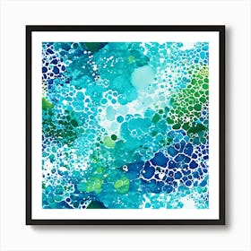 Bubbles And Bubbles Art Print