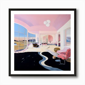 Pink Room3 Art Print