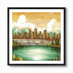 Hyscape Art Print