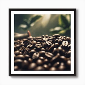 Coffee Beans 60 Art Print