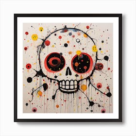 'Sugar Skull' 2 Art Print