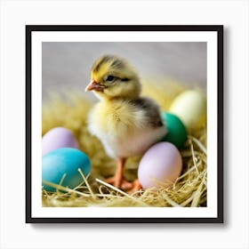 Easter Chick 6 Art Print