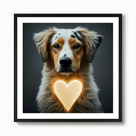 The Heart Of A Dog Art Print