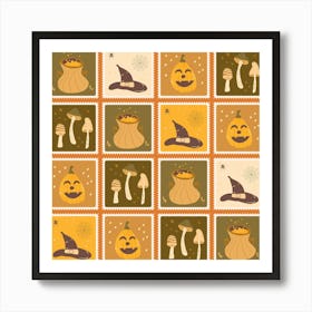 Halloween Art Print