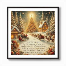 Christmas Tree Art Print