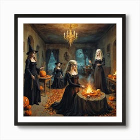 Witches Art Print