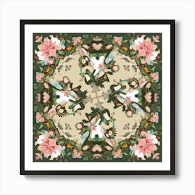 Floral Pattern 1 Art Print