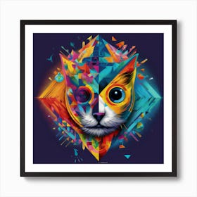 Crypto Cat 055743 Art Print